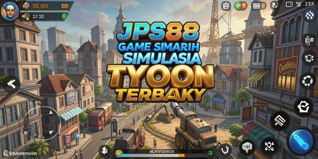 Screenshot JPS88 menampilkan momen seru dalam permainan Tycoon.