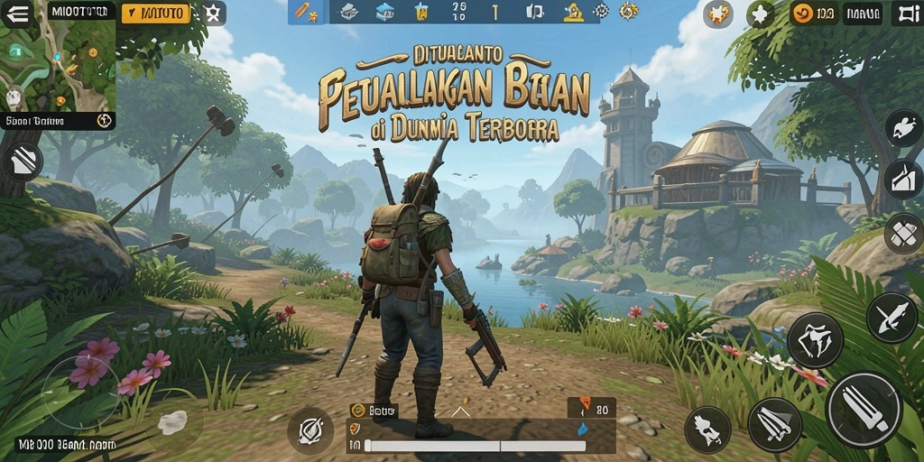 Gameplay dinamis dan eksplorasi di dunia terbuka MIOTOTO yang menawan.