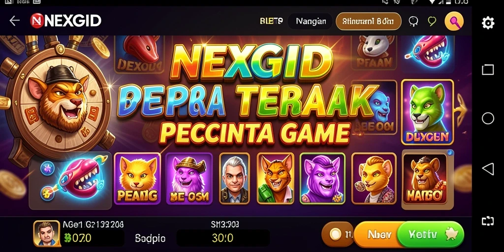 Tampilan gameplay menakjubkan dalam NEXGID slot.