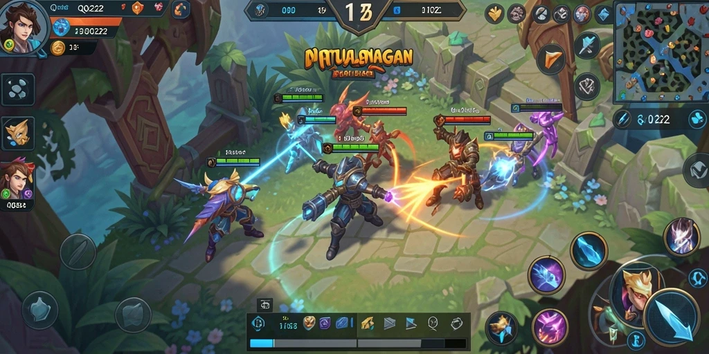 Tampilan menarik dari gameplay QQ222 yang menegangkan.